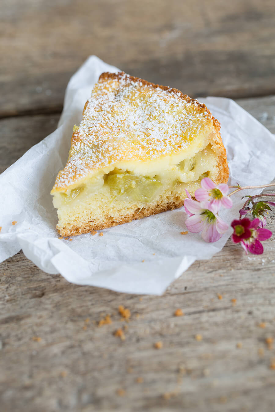 Rhabarber-Schmand-Kuchen