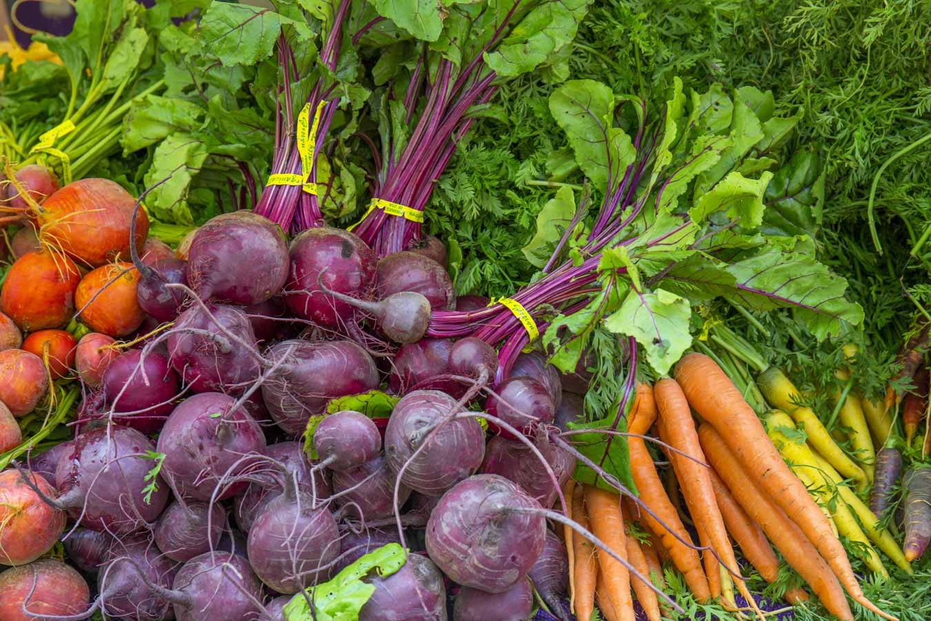 Beets on the market