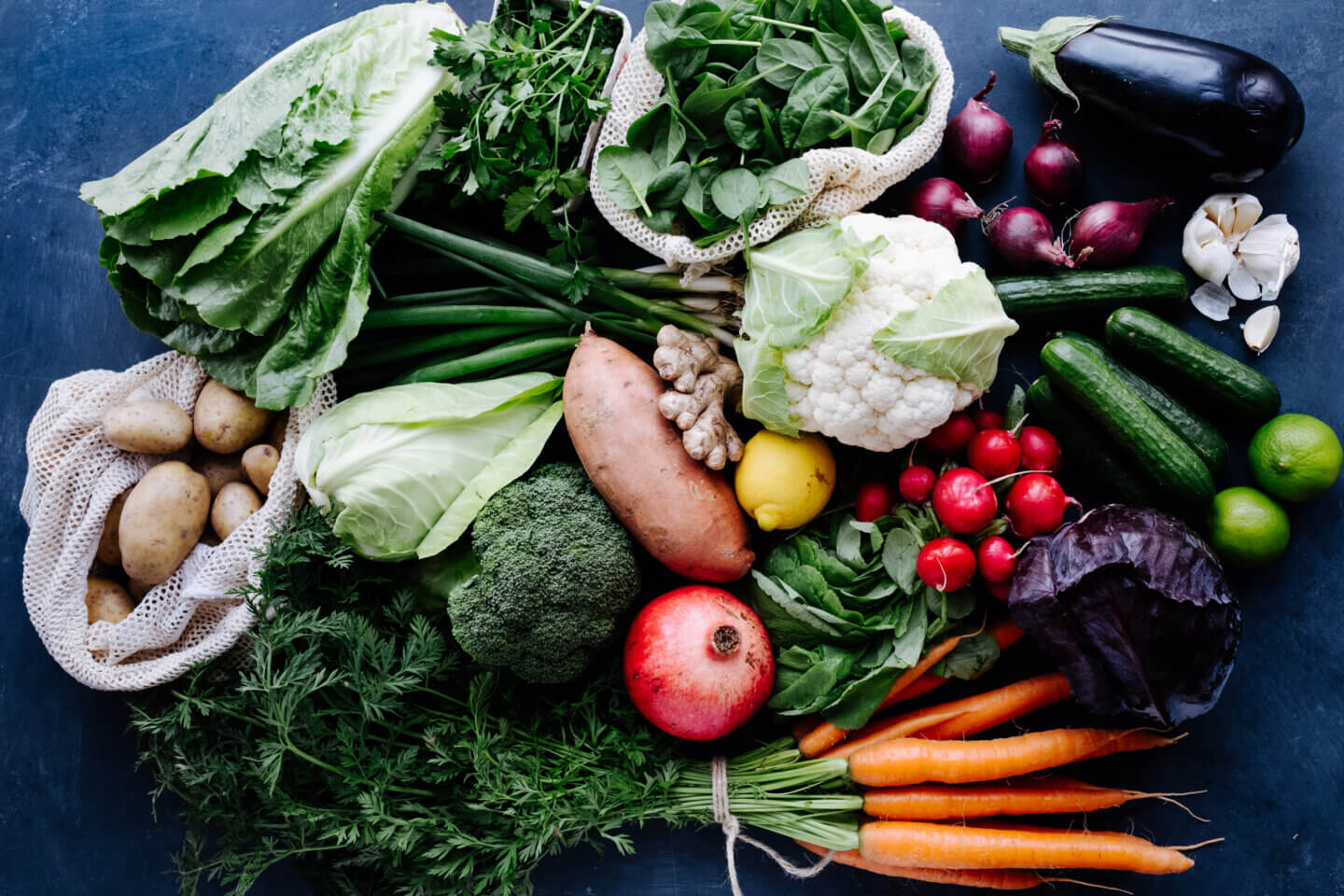 Herbst Gemüse zum Meal Prep