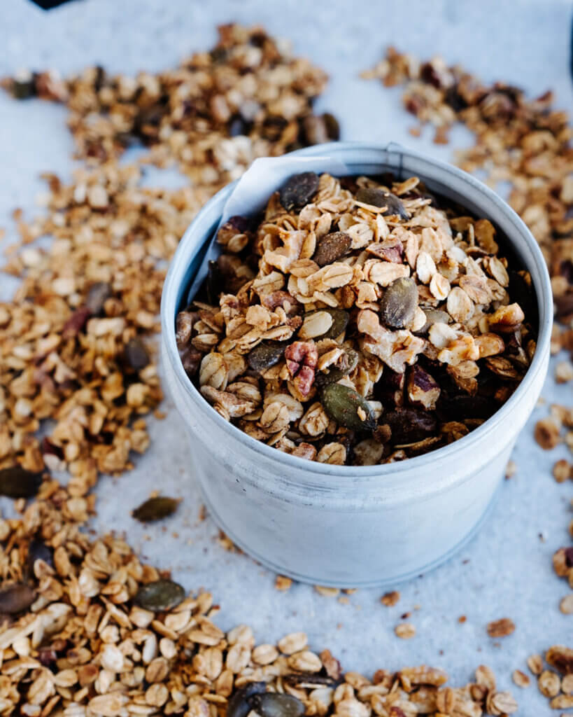 Pumkin Pie Granola in Dose