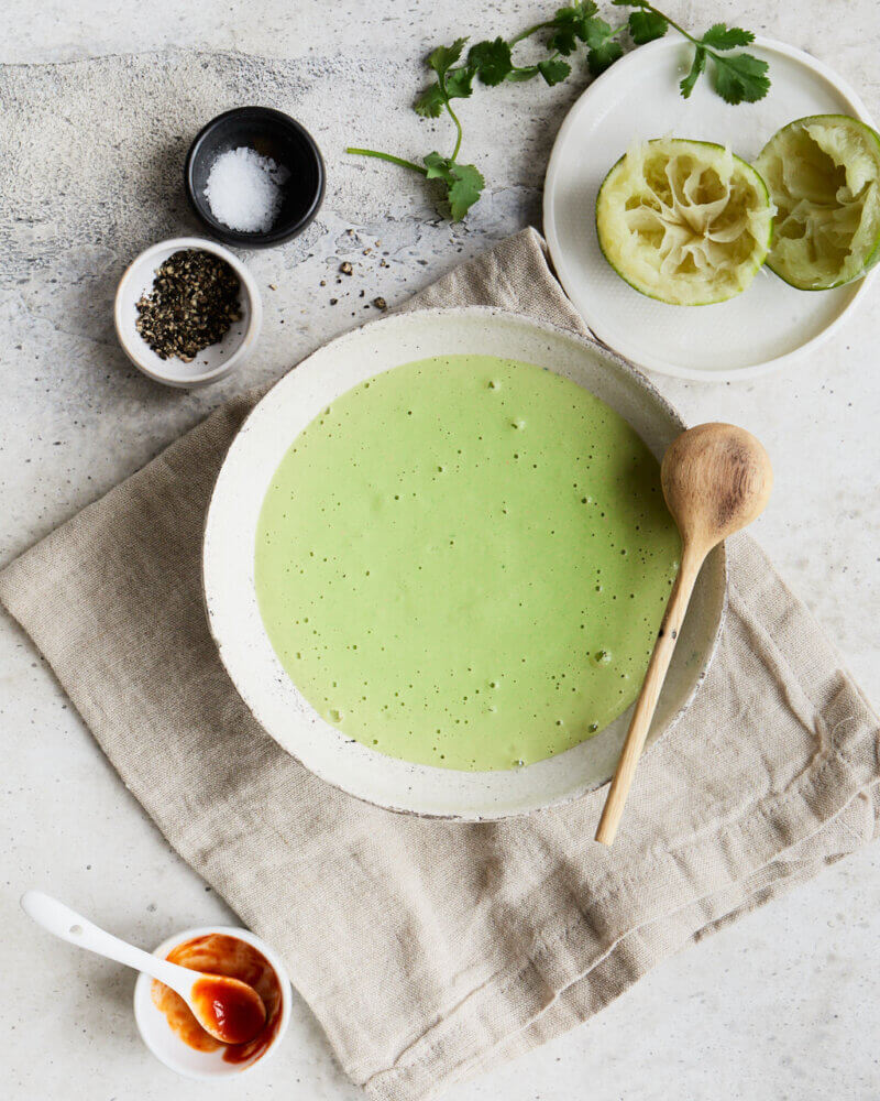 Koriander-Limetten-Dressing Koriander-Limetten-Dressing