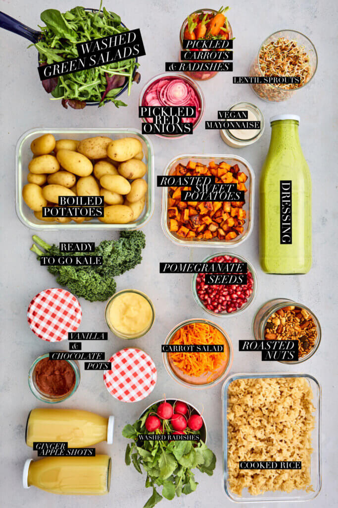 April Meal Prep 2022 with tags